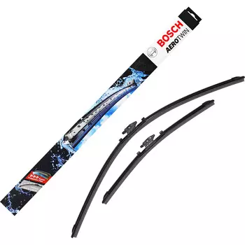 Щетка стеклоочистителя бескаркасная Bosch Aerowin 550/550мм компл (art.3397009843)