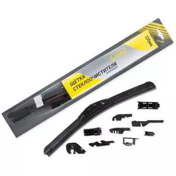 Щетка стеклоочистителя бескаркасная Ganz 330мм/13" (art.GIS01012)