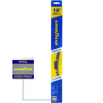 Щетка стеклоочистителя бескаркасная Goodyear Premium 450 мм/18"