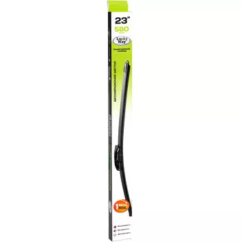 Щетка стеклоочистителя бескаркасная LUCKY WAY 580мм/23" (art. SCHET162)