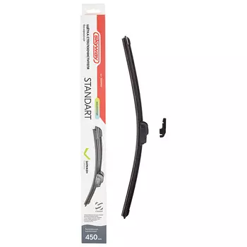 Щетка стеклоочистителя бескаркасная Skyway 450мм/18" (art.S02701021)