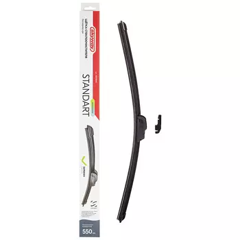 Щетка стеклоочистителя бескаркасная Skyway 550мм/22" (art.S02701025)