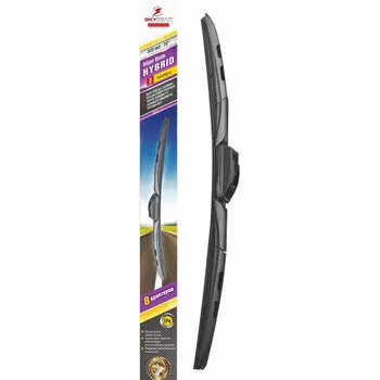 Щетка стеклоочистителя гибридная SKYBEAR 28" 70 см 8 адаптеров