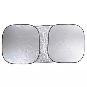 Шторка солнцезащитная на лобовое стекло Arnezi 130x60см светоотражающая