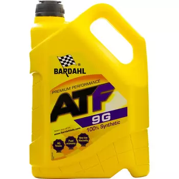 Трансмиссионное масло BARDAHL ATF 9G ATF, 5 л
