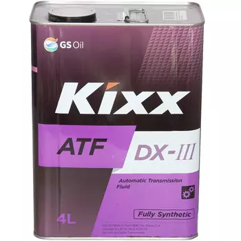 Трансмиссионное масло Kixx Dexron III ATF