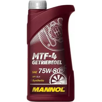 Трансмиссионное масло MANNOL MTF-4 75W-80