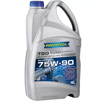 Трансмиссионное масло Ravenol TGO 75W-90, 4 л