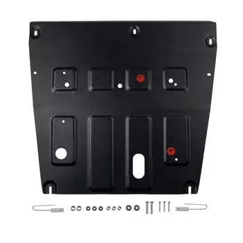 Защита картера АвтоБроня для Jetour X50 (art.111.00961.1)