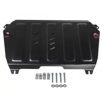 Защита картера АвтоБРОНЯ для Toyota/Lexus ES 2018-/Toyota Camry XV70 2018-/RAV 4 XA50 2019- (увеличенная)