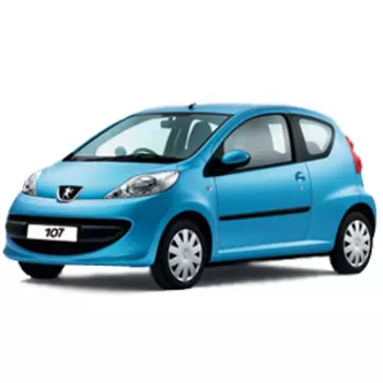 Защита картера и КПП Alfeco Peugeot 107 all 2005- (17.01) с крепежом