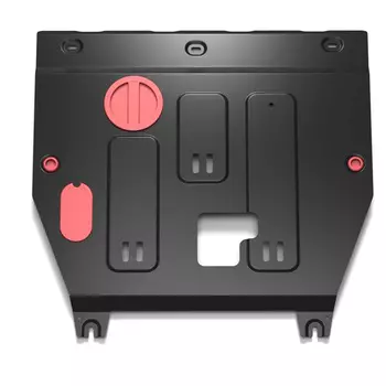 Защита картера и КПП АвтоБроня для Москвич 3/JAC JS4 (art.111.09212.1)