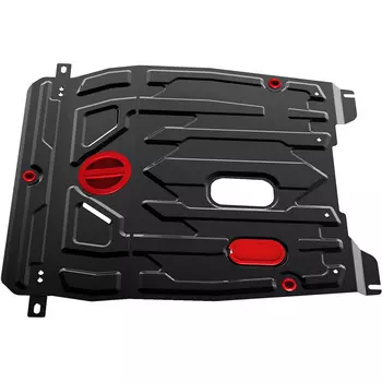 Защита картера и КПП АвтоБРОНЯ для Daewoo Gentra 2013-2016/Ravon Gentra 2016-