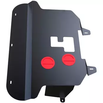 Защита картера и КПП АвтоБРОНЯ для Fiat Doblo 2006-2015