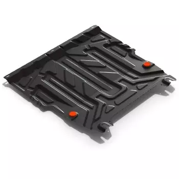 Защита картера и КПП АвтоБРОНЯ для Ford Fiesta 2002-2008/Fusion 2004-2012