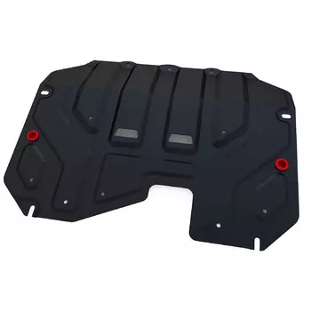 Защита картера и КПП АвтоБРОНЯ для Hyundai/Kia ix35 2010-2015/Kia Sportage 2010-2016 (увеличенная)