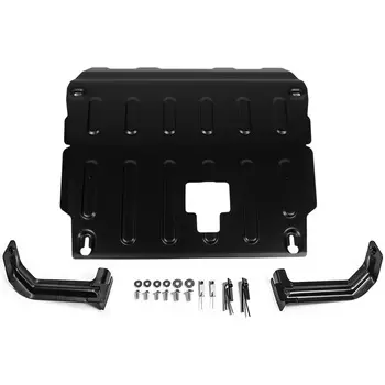 Защита картера и КПП АвтоБРОНЯ для Hyundai/Kia Creta 2016- (V - 1.6; 2.0) - 1 мм