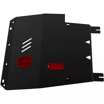 Защита картера и КПП АвтоБРОНЯ для Nissan Tiida (V - 1.6; 1.8) 2007-2015