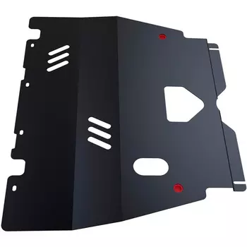 Защита картера и КПП АвтоБРОНЯ для Peugeot 206 2006-2013