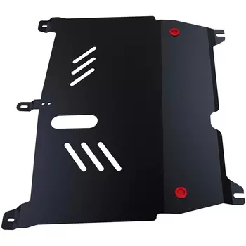 Защита картера и КПП АвтоБРОНЯ для Peugeot 107 2007-2015