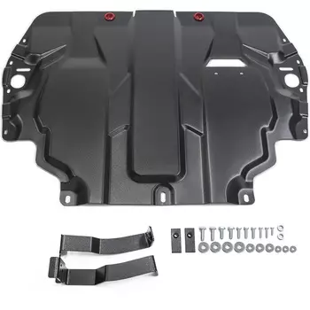 Защита картера и КПП АвтоБРОНЯ для Seat Altea 2004-2014/Altea Freetrack 2004-2014/Cordoba 2003-2009/Leon 2005-2013/Toledo 2004-2009