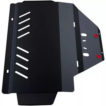 Защита картера и КПП АвтоБРОНЯ для Subaru Forester 2008-2013 (увеличенная)