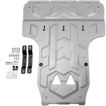 Защита картера и КПП Rival для Audi A6 2011-/Audi A6 Allroad 2012-/Audi A7 2010- алюминий