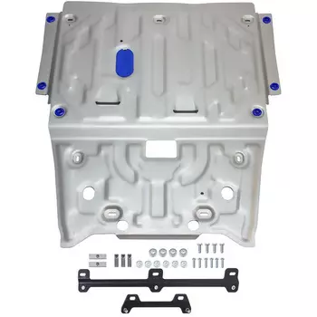 Защита картера и КПП Rival для Infiniti Q30 2016-/QX30 2016-/Mercedes Benz A-class 2012-./B-class 2012-/CLA-class 2013- алюминий