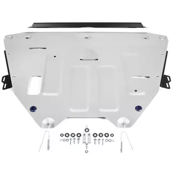 Защита картера и КПП Rival для Volvo XC40 4WD 2018-, алюминий (4 мм) (333.5913.1)