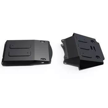 Защита картера, КПП и переднего редуктора АвтоБроня для Chevrolet Niva/Lada Niva (art.K111.01022.1)