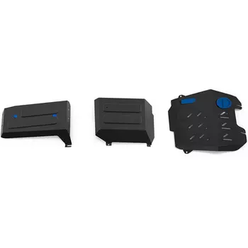 Защита картера, КПП, топливного бака и адсорбера Rival для Changan UNI-K (art.K111.8908.1)