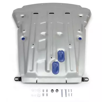 Защита картера Rival для BMW X5 2013-2018/BMW X6 2014- алюминий