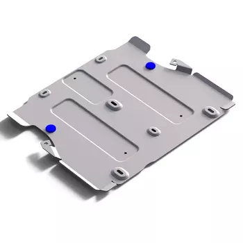 Защита КПП Rival для Audi A6 (V - 3.0 340л.с.; 2.0 245л.с.) 2018-/A7 (V - 3.0 340л.с.) 2018-/Q5 (V - 2.0) АКПП 2017- алюминий