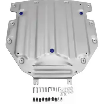 Защита КПП Rival для Audi Q7 2015- алюминий