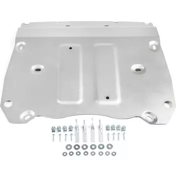 Защита радиатора и картера Rival для BMW X5 G05 (30d; 40i; M50d; 50i) 2018-/X7 G07 (30d; 40i; M50d) 2019-, алюминий (4 мм) (333.0533.1)