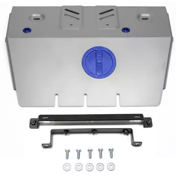 Защита радиатора Rival для Lexus GX 460 2009-/Toyota Land Cruiser 150 Prado 2009- (часть 1) алюминий