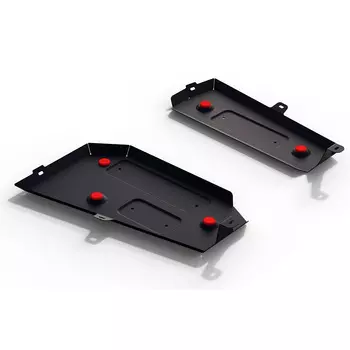 Защита топливного бака АвтоБРОНЯ для Haval H2 МКПП 4WD 2014-