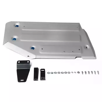 Защита топливного бака Rival для Nissan Terrano 2014-/Renault Kaptur 2016-/Renault Duster 2011- алюминий (4 мм)