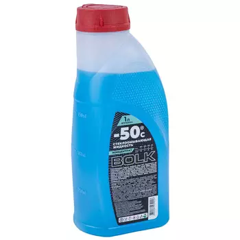 Жидкость стеклоомывающая Bolk зимняя -50 концентрат 1 л (art.BTF103004)
