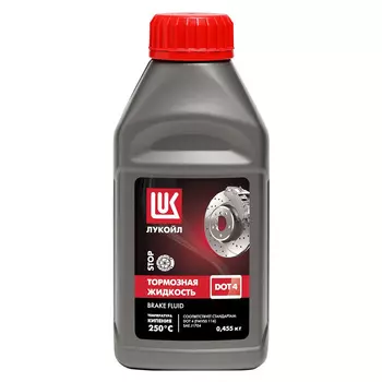 Жидкость тормозная Lukoil DOT4 0.5л (art.1339420)