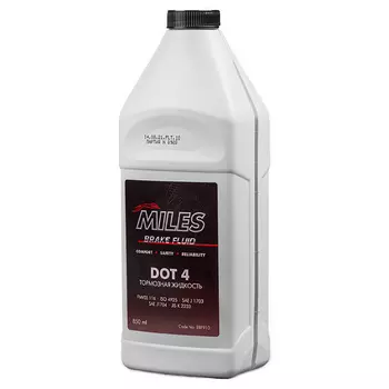 Жидкость тормозная Miles DOT4 0.85л (art.EBF910)