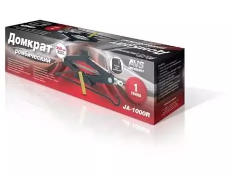 Домкрат ромбический AVS JA-1000R + сумка в комплекте, 1т.