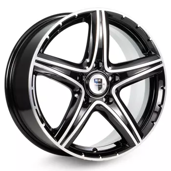 КиК Барракуда (КС567) 7.5x17/5*112 D66.6 ET30 Алмаз-черный