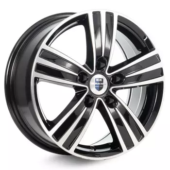 КиК да Винчи (КС528) 7x16/5*114.3 D66.1 ET38 Алмаз-черный