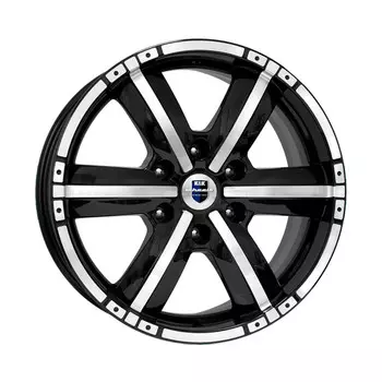 КиК Окинава-оригинал (КС635) 7.5x17/6*139.7 D67.1 ET38 Алмаз-черный