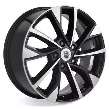 КиК Роквуд (КС900) 7x17/5*114.3 D67.1 ET45 Алмаз-черный