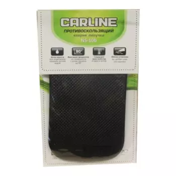 Коврик на панель приборов Carline NS-10B черный 145х85 мм