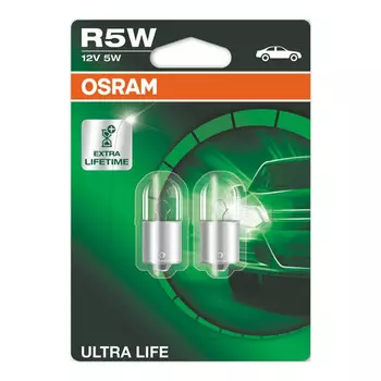 Лампа OSRAM 5007ULT 12V R5W 5W BA15s Ultra Life