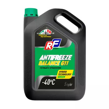 RUSEFF 17463N Антифриз Balance G11 «Зеленый» 5кг