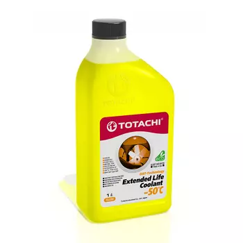 TOTACHI Антифриз Extended Life Coolant Yellow -50C 1л